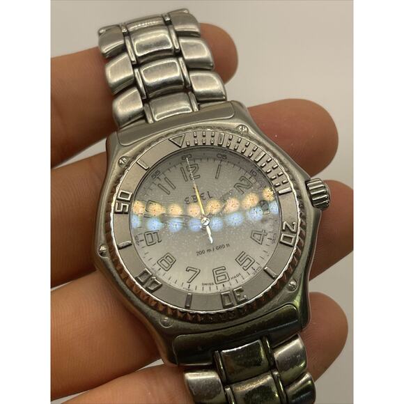 Ebel Discovery Men's Watch Stainless Steel White Dial Swiss Quartz ref. 9187341 - Picture 4 of 10